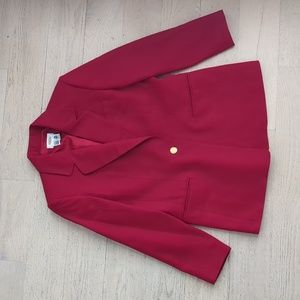 Talbot's Red Wool Blazer, size 10 Petite